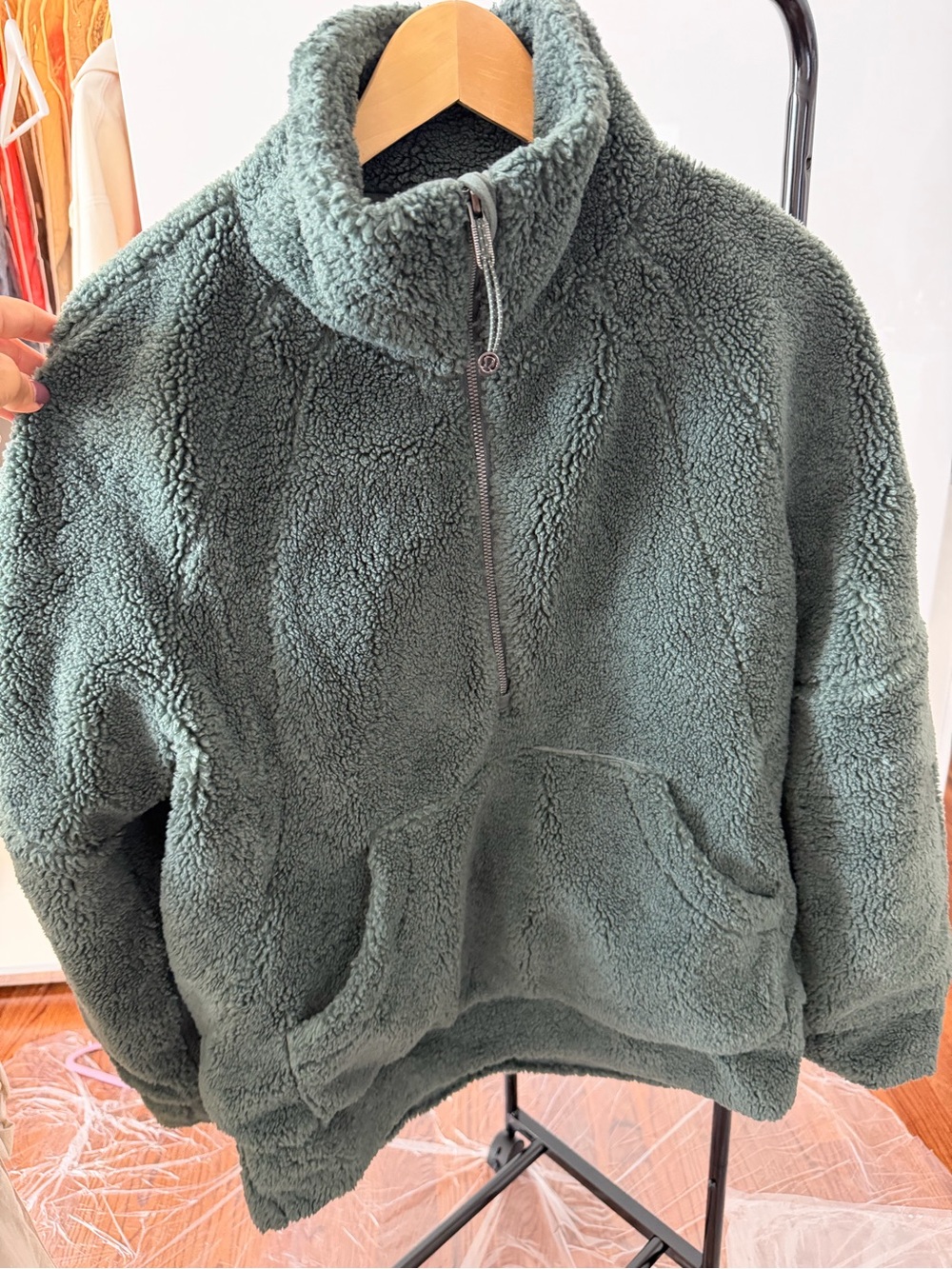 Lululemon Scuba Oversized Fleece Funnel-Neck Half-Zip